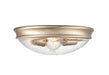 Millennium - 5228-MG - Two Light Flush Mount - Modern Gold