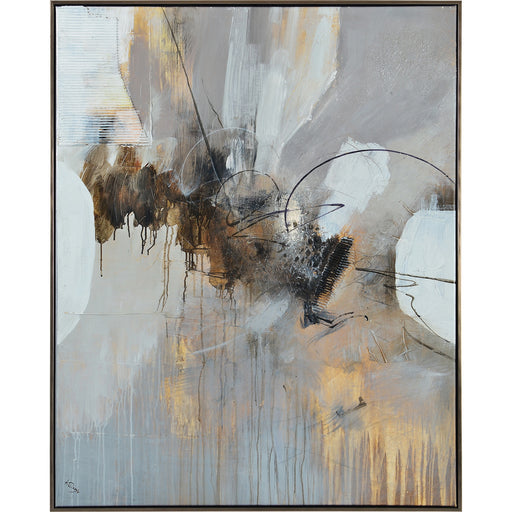 Keys Canvas Art Silver