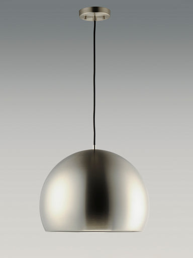 Palla LED Pendant Satin Nickel / Black