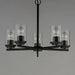 Maxim - 10205CLBK - Five Light Chandelier - Corona - Black