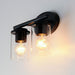 Maxim - 10212CLBK - Two Light Bath Vanity - Corona - Black