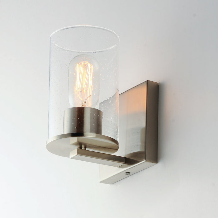 Maxim - 11841CDSN - One Light Bath Vanity - Sleek - Satin Nickel