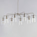 Maxim - 11848CDSN - Eight Light Chandelier - Sleek - Satin Nickel