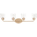 Maxim - 12264CDHR - Four Light Bath Vanity - Acadia - Heritage