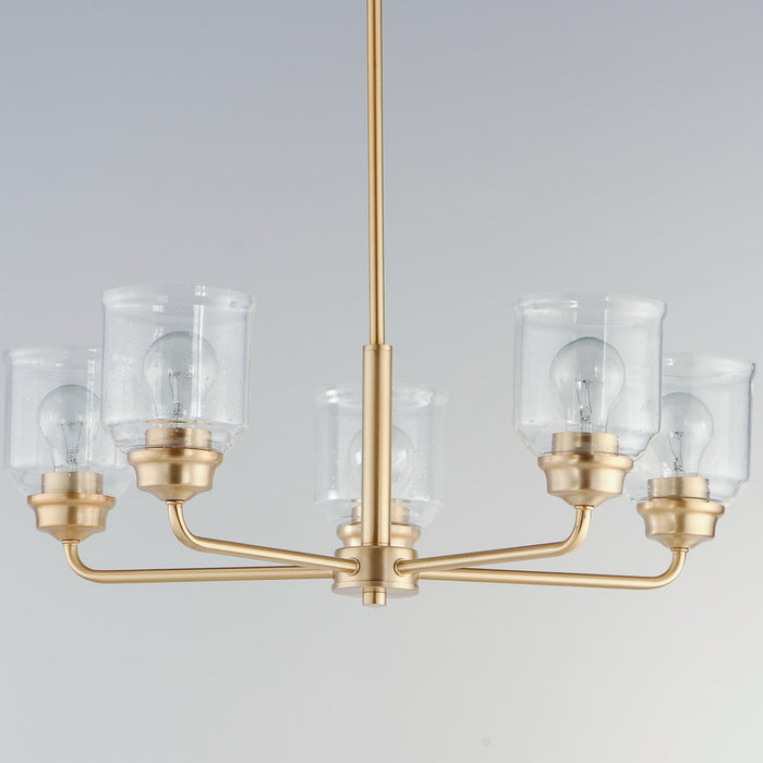 Maxim - 12266CDHR - Five Light Chandelier - Acadia - Heritage