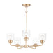 Maxim - 12266CDHR - Five Light Chandelier - Acadia - Heritage