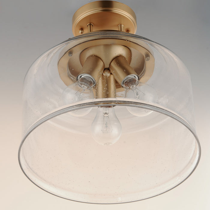 Maxim - 12271CDHR - Three Light Semi-Flush Mount - Acadia - Heritage