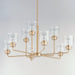 Maxim - 12277CDHR - Nine Light Chandelier - Acadia - Heritage
