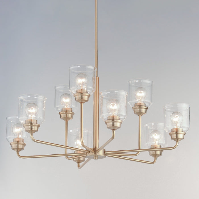 Maxim - 12277CDHR - Nine Light Chandelier - Acadia - Heritage