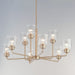 Maxim - 12277CDHR - Nine Light Chandelier - Acadia - Heritage