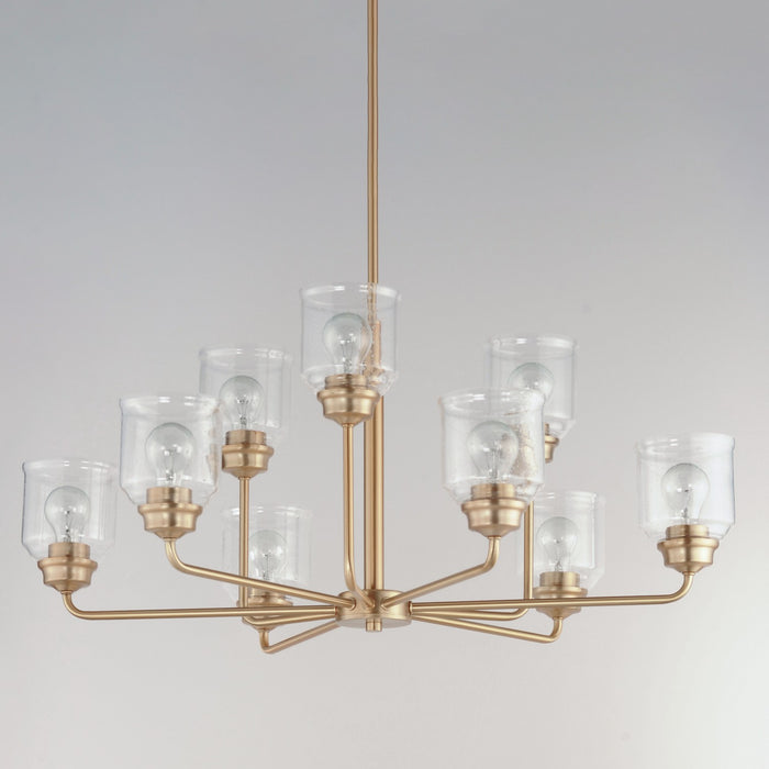 Maxim - 12277CDHR - Nine Light Chandelier - Acadia - Heritage