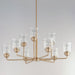 Maxim - 12277CDHR - Nine Light Chandelier - Acadia - Heritage