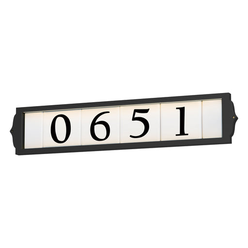 Address LED Address Frame Black