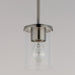 Maxim - 90200CLSN - One Light Mini Pendant - Corona - Satin Nickel
