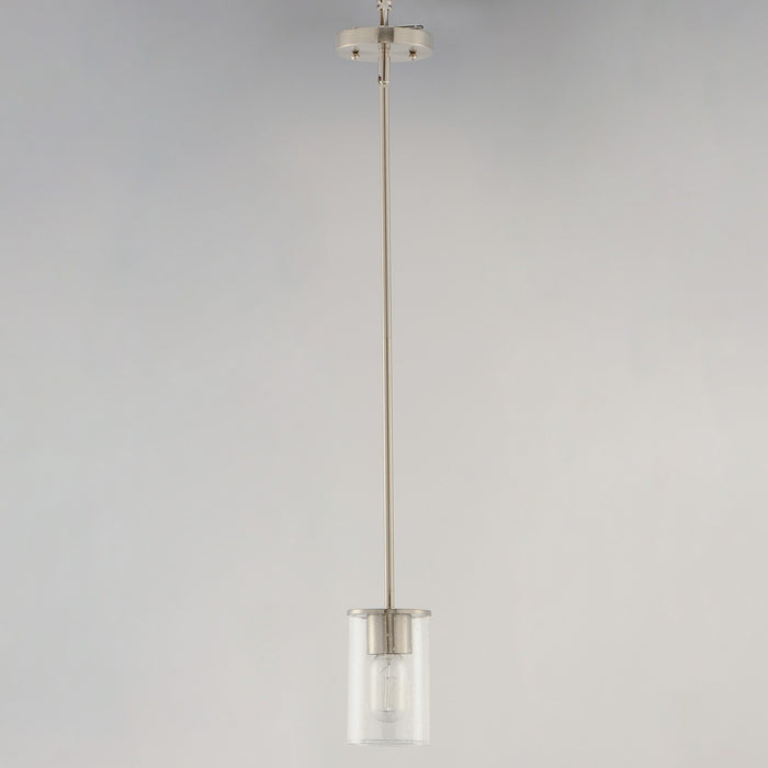 Maxim - 91840CDSN - One Light Mini Pendant - Sleek - Satin Nickel