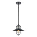 ELK Home - 69375/1 - One Light Outdoor Pendant - Coastal Farm - Charcoal