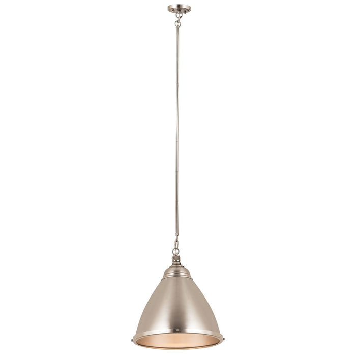 ELK Home - 96043/1 - One Light Pendant - Katelyn - Brushed Steel