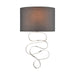 ELK Home - D4650TALL - One Light Wall Sconce - Felicity - Aged Silver