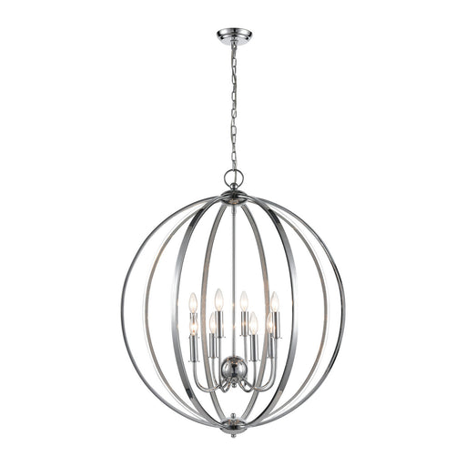 ELK Home - D4685 - Eight Light Pendant - Venue - Chrome