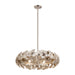 ELK Home - D4723 - Three Light Pendant - Camora - Nickel