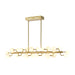 ELK Home - H018-7247 - LED Island Pendant - Keir - Brass