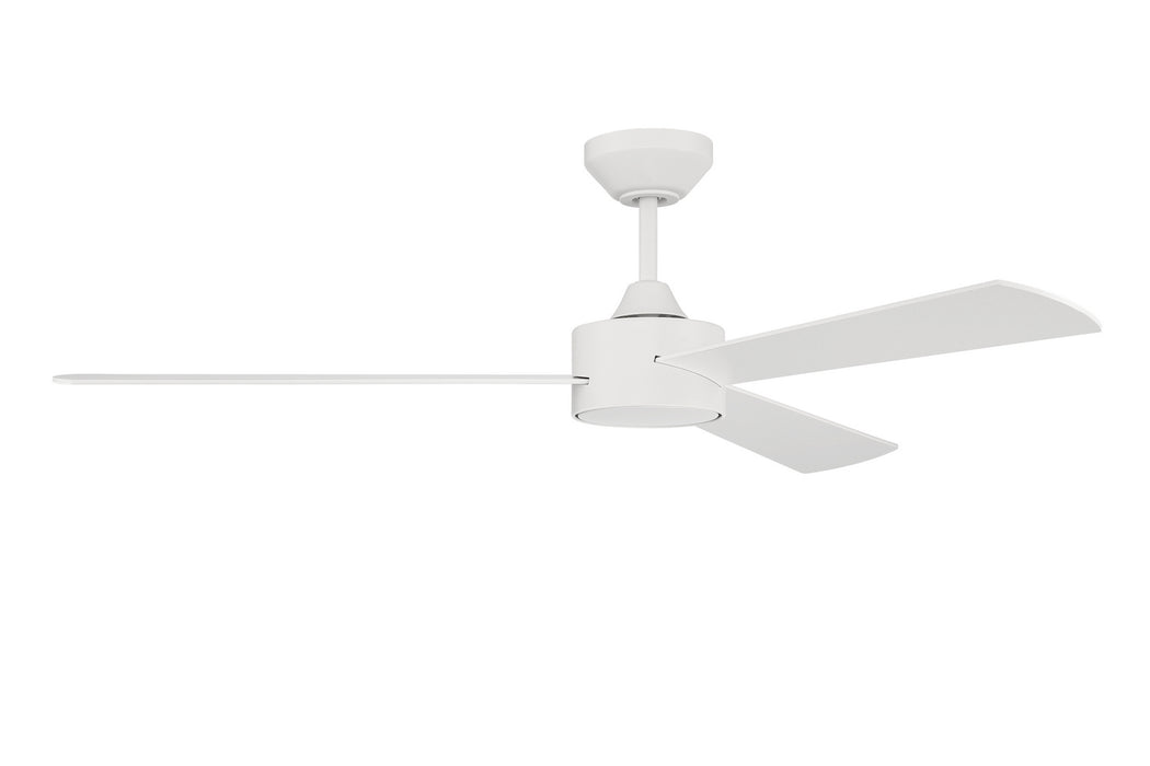 Craftmade - PRV52MWW3-NWF - 52"Ceiling Fan - Provision - Matte White