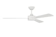 Craftmade - PRV52MWW3-NWF - 52"Ceiling Fan - Provision - Matte White