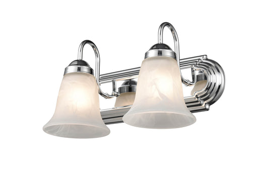 Two Light Vanity Chrome