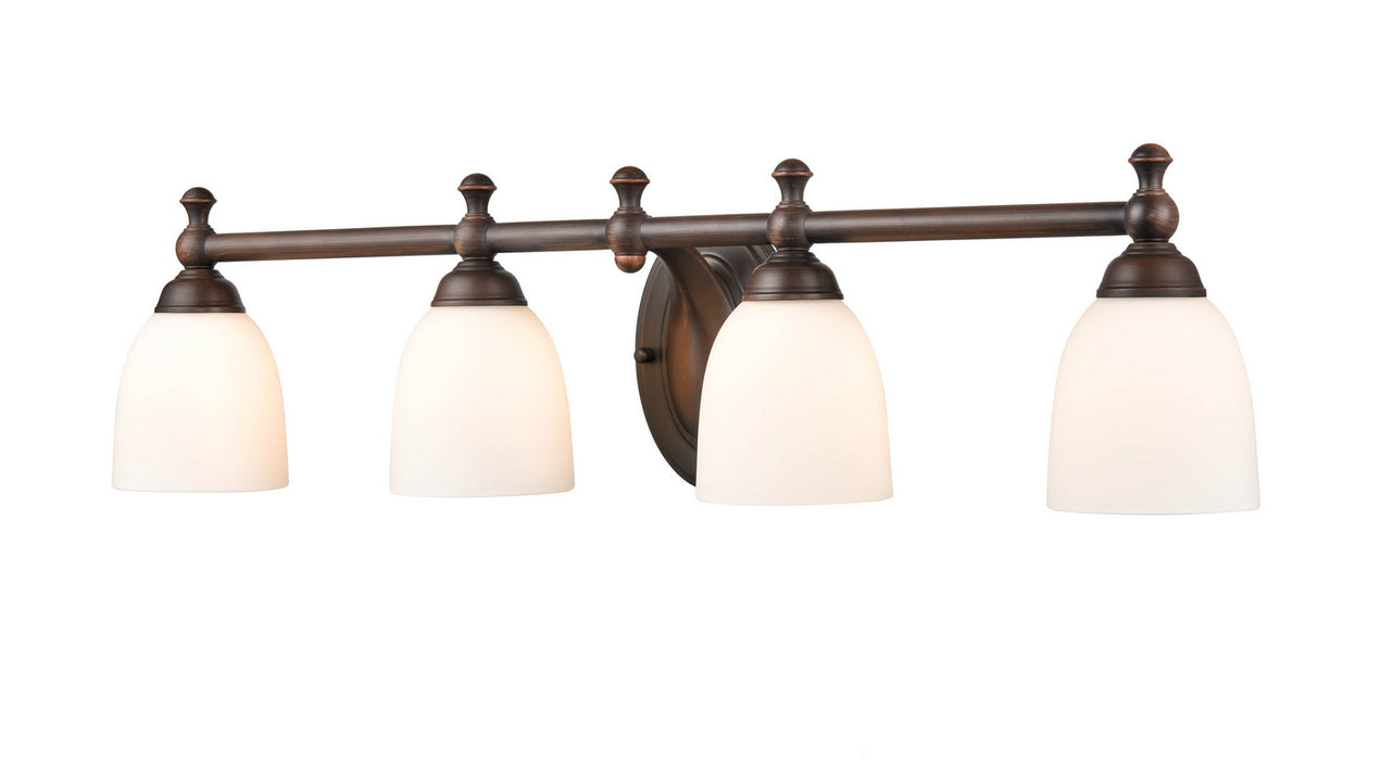 Millennium - 4424-RBZ - Four Light Vanity - Rubbed Bronze