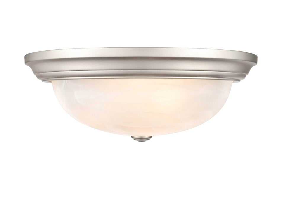 Millennium - 4605-SN - Three Light Flushmount - Satin Nickel