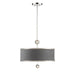 Metropolitan - N7325-613 - Five Light Pendant/Semi Flush Mount - Luxour - Polished Nickel