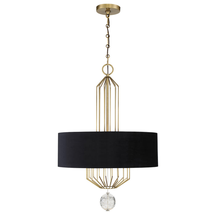 Metropolitan - N7336-790 - Six Light Pendant - Grandeur - Aged Antique Nickel