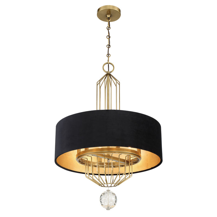 Metropolitan - N7336-790 - Six Light Pendant - Grandeur - Aged Antique Nickel