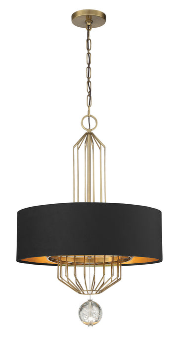 Metropolitan - N7336-790 - Six Light Pendant - Grandeur - Aged Antique Nickel