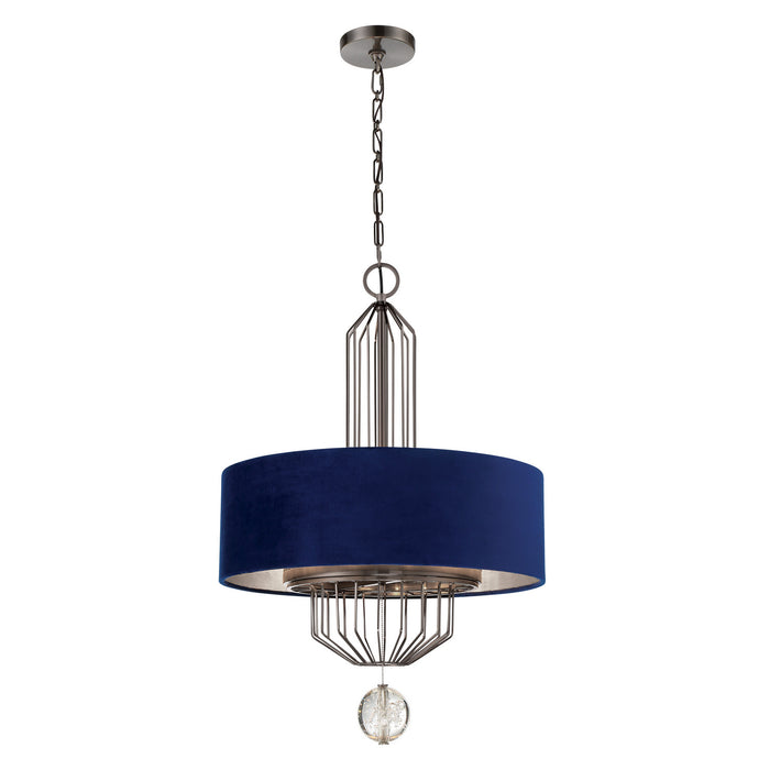Metropolitan - N7336-889 - Six Light Pendant - Grandeur - Aged Antique Nickel