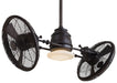 Minka Aire - F802L-KA - 42 Inch Performance Fan - Vintage Gryo Led - Kocoa