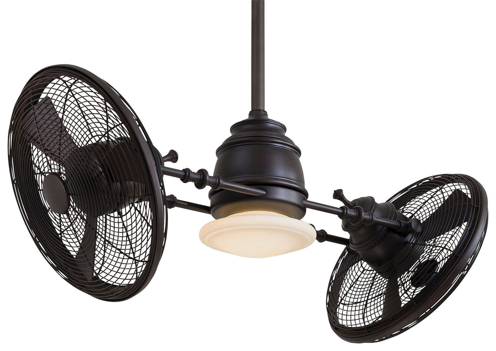 Minka Aire - F802L-KA - 42 Inch Performance Fan - Vintage Gryo Led - Kocoa