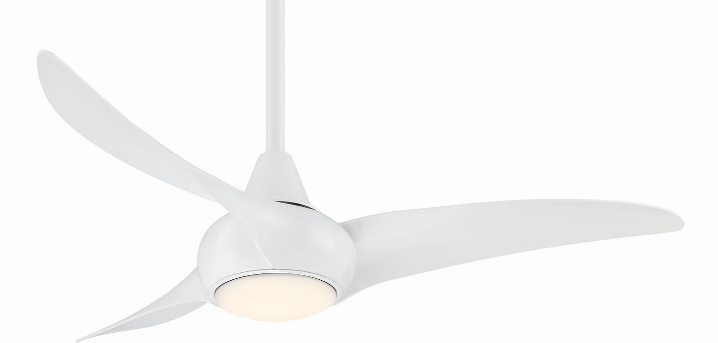 Minka Aire - F845-WH - 44 Inch Ceiling Fan - Light Wave 44 Inch  - White