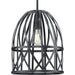 Progress Lighting - P500343-187 - One Light Pendant - Chastain - Cerused Black Oak
