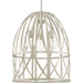 Progress Lighting - P500344-185 - Three Light Pendant - Chastain - Bleached Oak