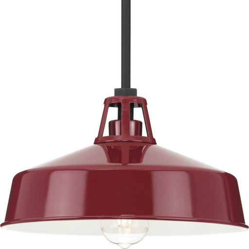 Cedar Springs One Light Outdoor Pendant Red