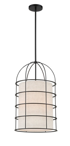 Gateway Park Four Light Pendant Coal