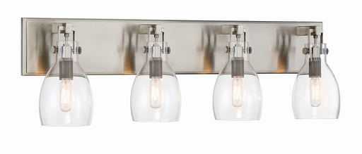 Tiberia Four Light Bath Bar Plated Pewter
