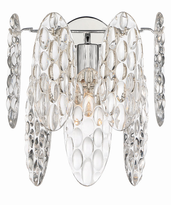 Minka-Lavery - 2483-613 - One Light Wall Sconce - Isabella's Reign - Polished Nickel