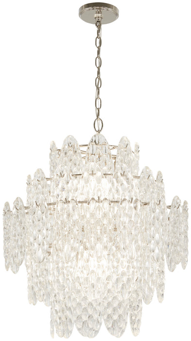 Minka-Lavery - 2488-613 - Eight Light Pendant - Isabella'S Reign - Polished Nickel