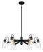 Minka-Lavery - 3996-66A - Six Light Chandelier - Beckonridge - Coal
