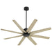 Quorum - 3-112-15 - 56"Ceiling Fan - Fleet - Black