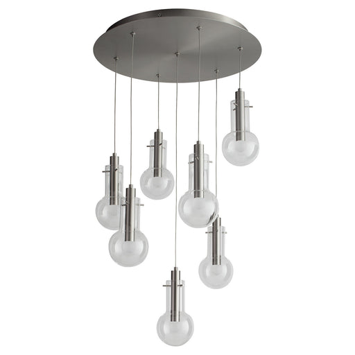 Primo LED Pendant Satin Nickel