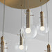 Quorum - 3-674-40 - LED Pendant - Primo - Aged Brass