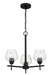 Minka-Lavery - 2173-66A - Three Light Chandelier - Camrin - Coal